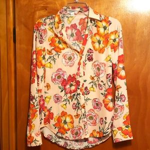 Express flowered blouse